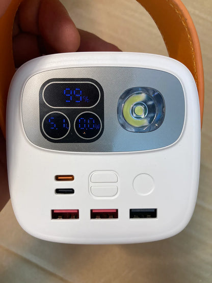 KAMAL 80000mAh 100W PD Super Fast Charging Power Bank KPB-088 | High Performance | Temperature, Over Power & Multiple Protection | Lithium Polymer | Made in Dubai