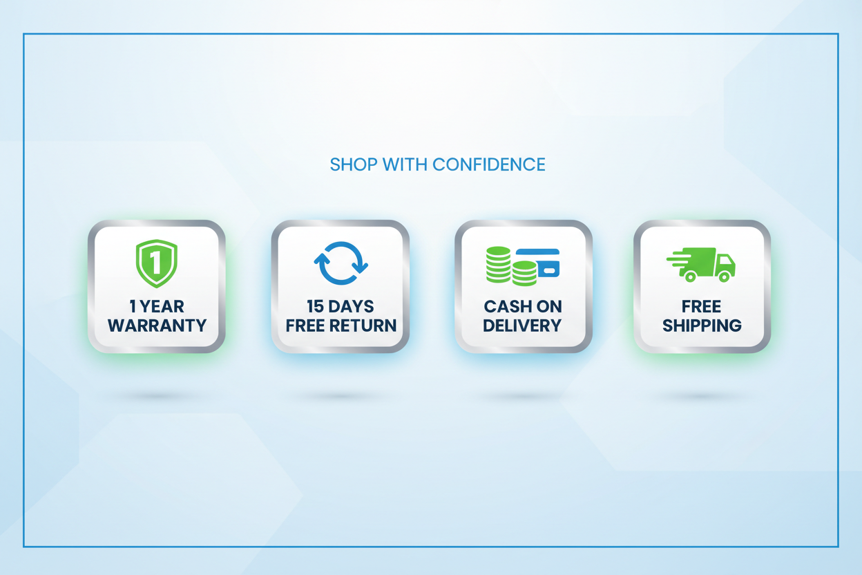 1 YEAR WARRANT 15 DAYS FREE RETURN  CASH ON DELIVERY FREE SHIPPING