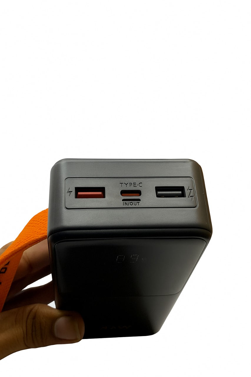 40000mAh 67W Fast Charging Power Bank – Type-C & Dual USB Output | Digital Display | Portable High-Capacity Charger | Made in Dubai