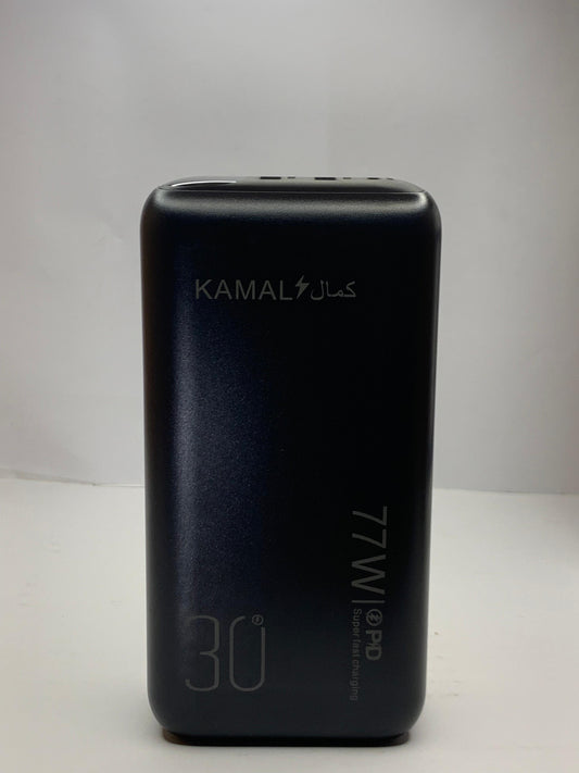 Kamal Power Bank 30000mAh – Model KPB039 | PD Fast Charging | Type-C & Dual USB | High Quality Battery