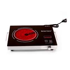 Silver Crest Infrared Cooker – German Technology | 3500W Fast Heating | Crystal Plate Design